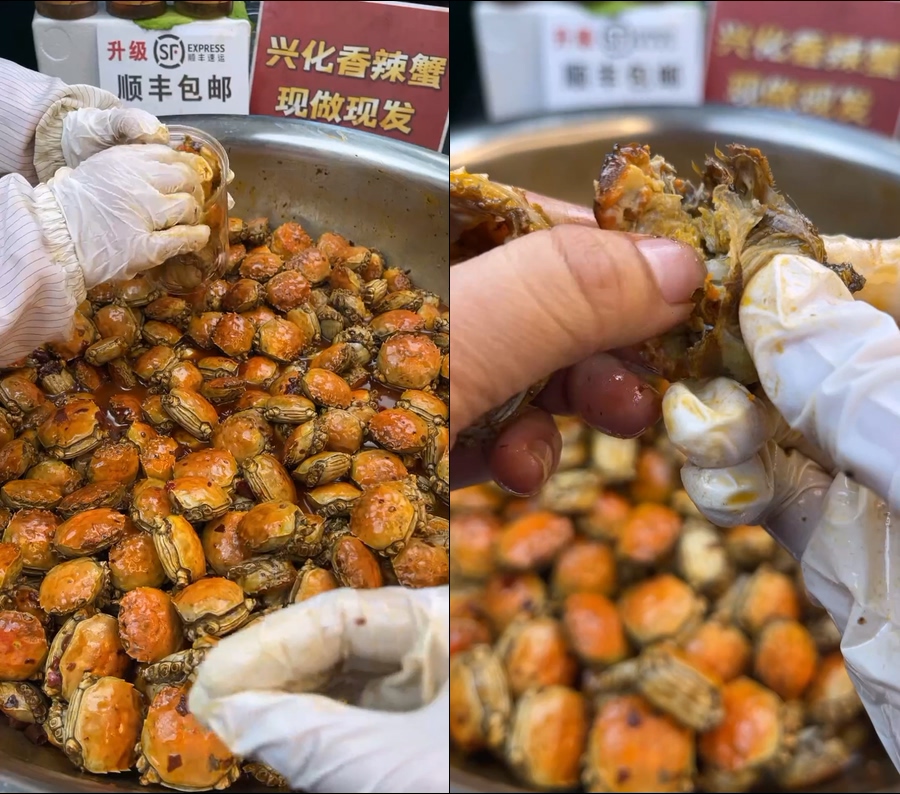 螃蟹大闸蟹香辣蟹香酥蟹
