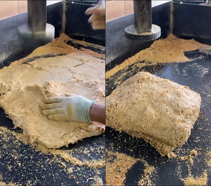 零食花生酥机器制作视频
