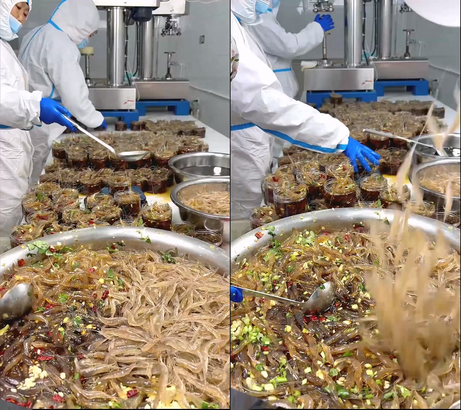 生腌醉虾生腌海洋下生呛小海虾小虾直播视频