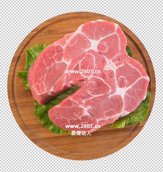 梅花肉猪肉雪花肉一盘梅花肉直播贴片直播背景图片
